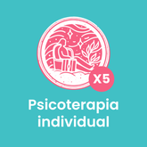 Pack 5 sesiones psicología individual